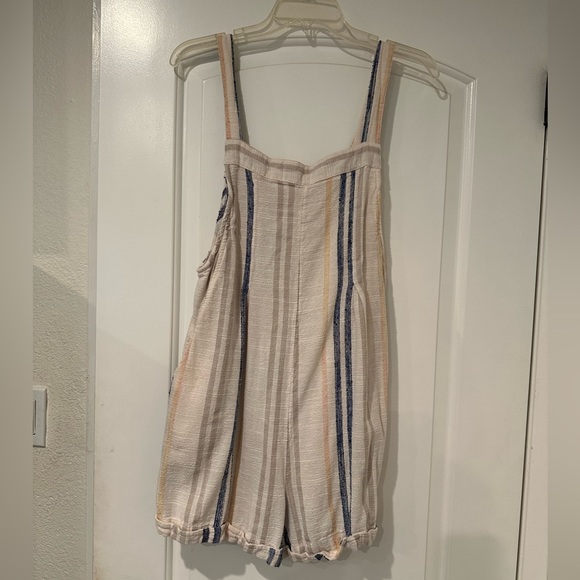 Rip Curl Pants - Rip Curl vertical stripe romper.